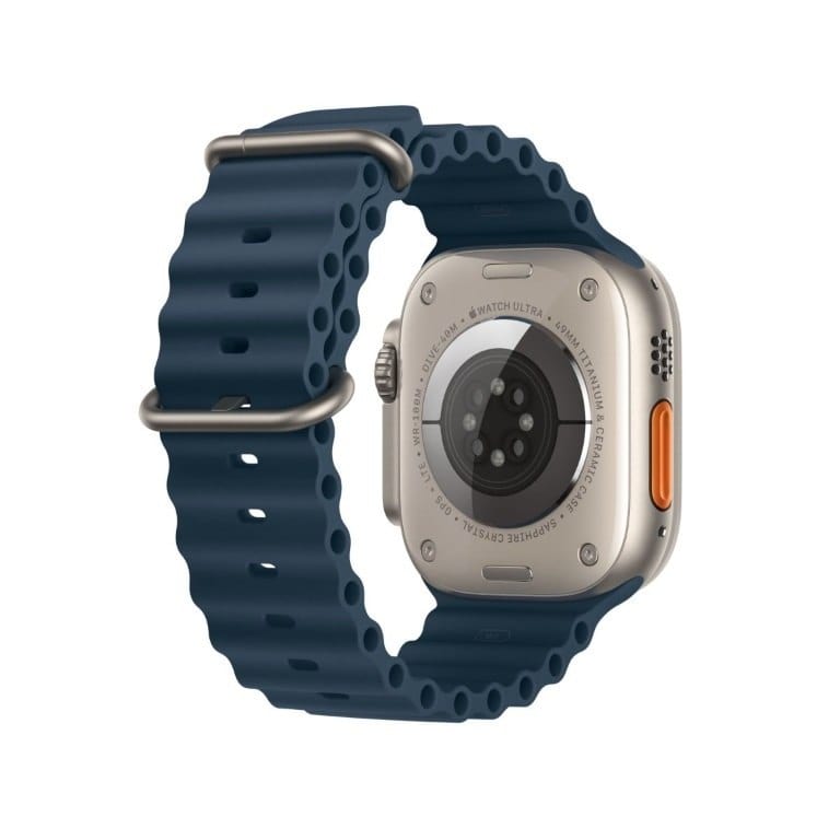 Apple Watch Ultra 2 GPS + Cellular 49mm Titanium Case with Blue Ocean Band