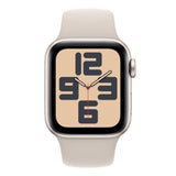 Apple Watch SE GPS 4G 40mm Starlight Aluminium with Starlight Sport Band S/M