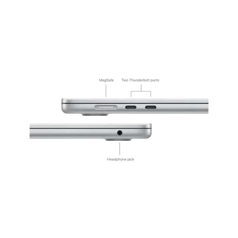 Apple MacBook Air 15.3-inch Retina Laptop - Apple M3 256GB SSD 8GB RAM macOS MRYP3ZE/A