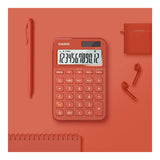 Casio MS-20YC-RD 12-Digit Desk Calculator - Red