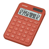 Casio MS-20YC-RD 12-Digit Desk Calculator - Red
