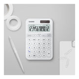 Casio MS-20YC-WE 12-Digit Desk Calculator - White