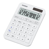 Casio MS-20YC-WE 12-Digit Desk Calculator - White