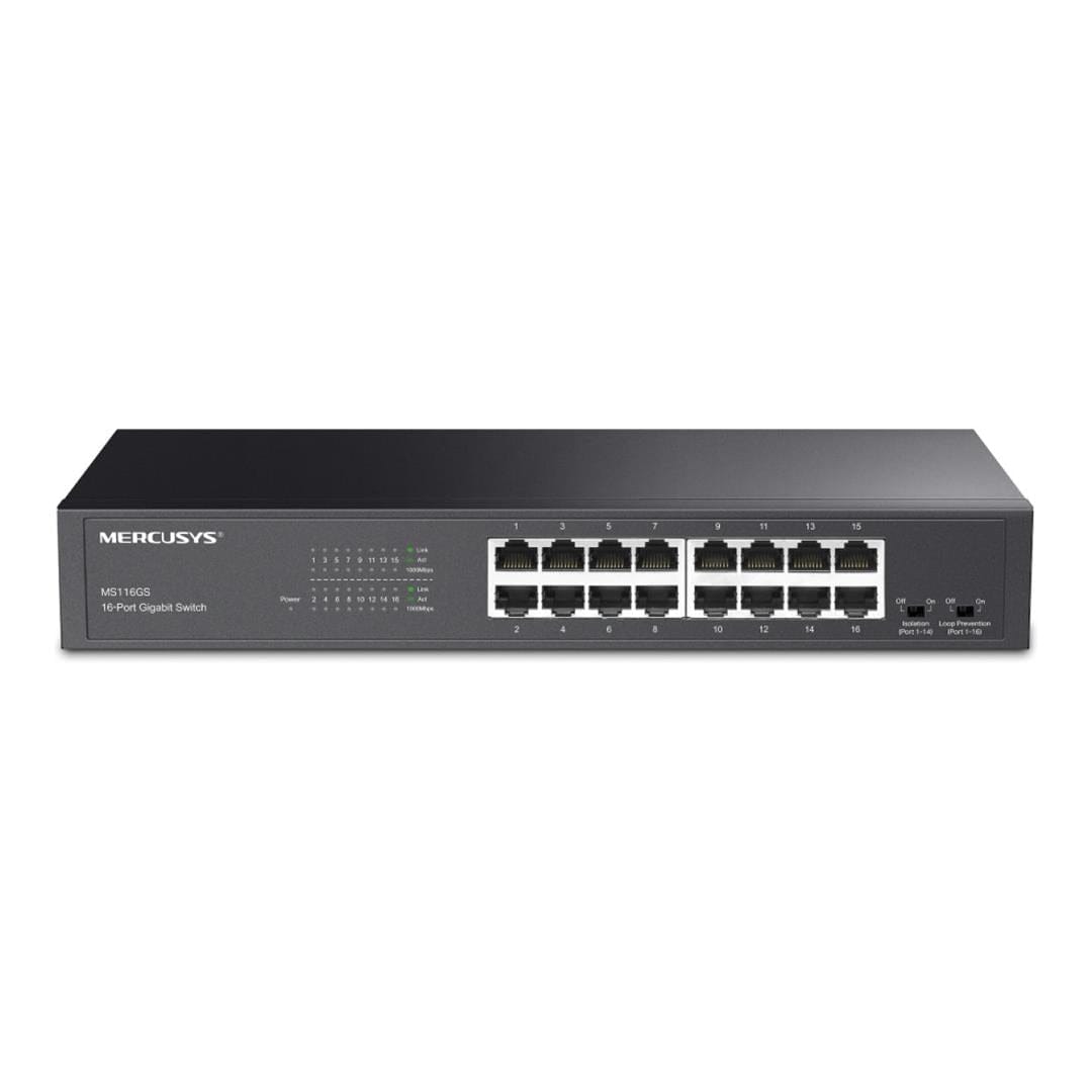 Mercusys MS116GS 16-port GbE Unmanaged Switch
