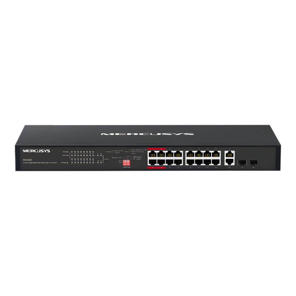 Mercusys MS120GP 20-Port Gigabit 16-Port PoE+ Rackmount Switch