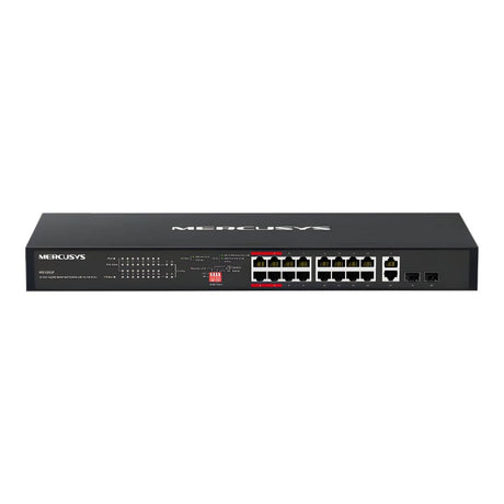 Mercusys MS120GP 20-Port Gigabit 16-Port PoE+ Rackmount Switch