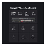 Mercusys MS128GP 28-Port Gigabit 24-Port PoE+ Rackmount Switch