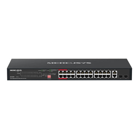 Mercusys MS128GP 28-Port Gigabit 24-Port PoE+ Rackmount Switch