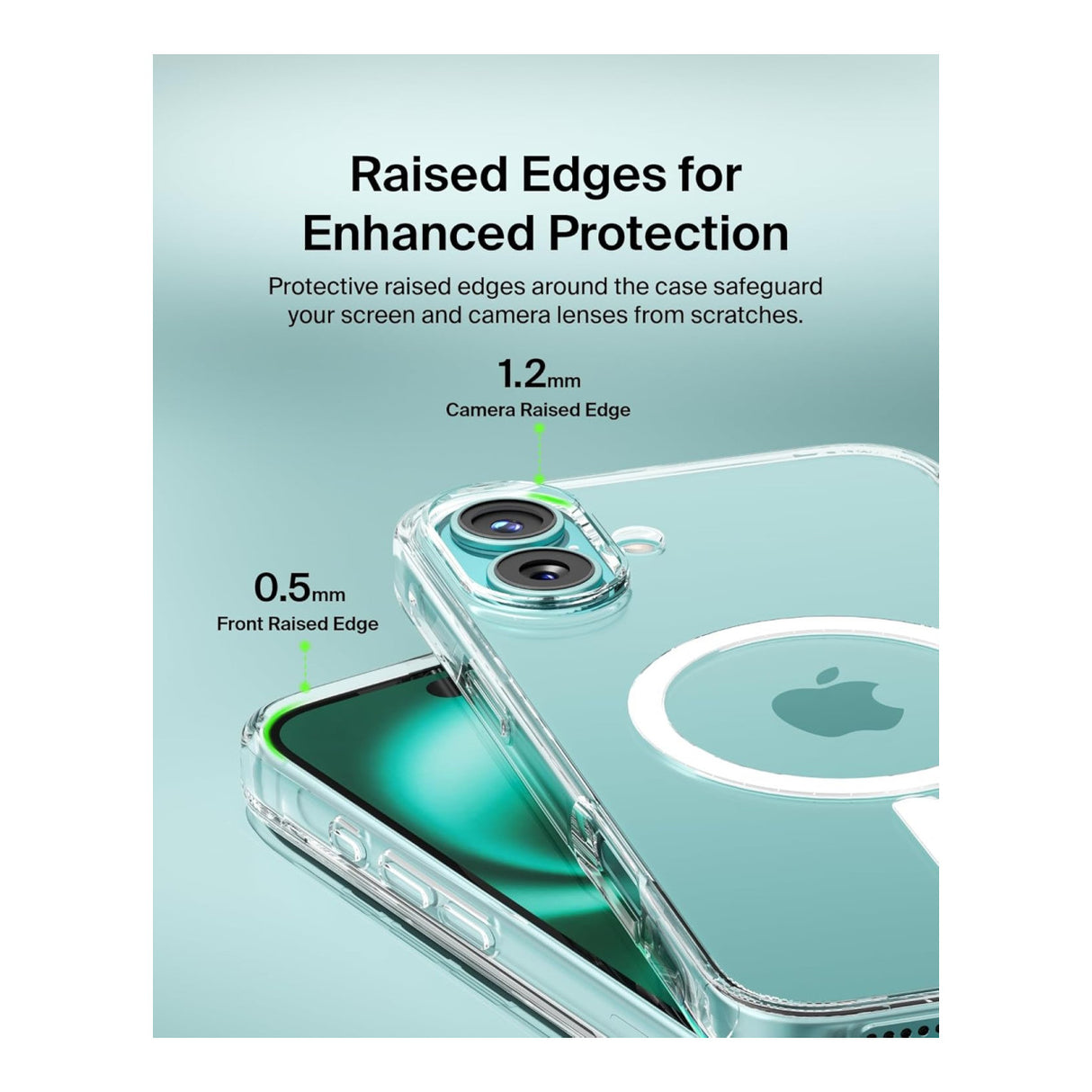 Belkin SheerForce Protective Phone Case for iPhone 16 Plus - Clear MSA026HQCL