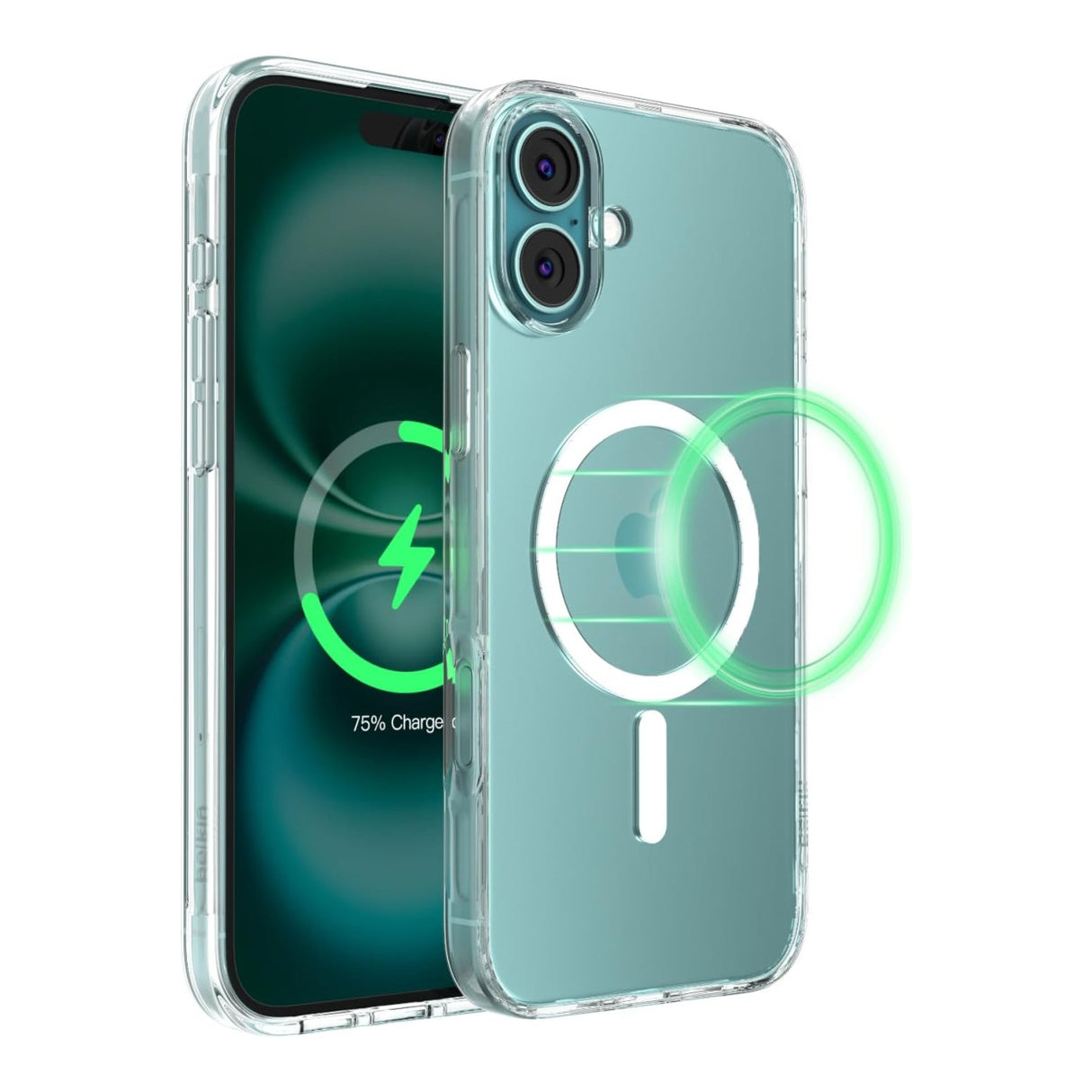 Belkin SheerForce Protective Phone Case for iPhone 16 Plus - Clear MSA026HQCL