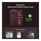 Belkin Clear Series MagSafe Compatible Case for Apple iPhone 18 Pro Max and iPhone 17 Pro Max Transparent MSA066HQCL