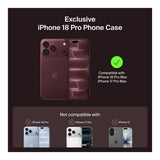 Belkin Clear Series MagSafe Compatible Case for Apple iPhone 18 Pro Max and iPhone 17 Pro Max Transparent MSA066HQCL