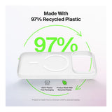 Belkin Grip Series MagSafe Compatible Case for Apple iPhone 18 Pro Frosted Clear MSA068HQFC