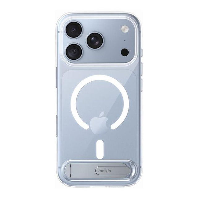 Belkin Clear Series MagSafe Compatible Case with Kickstand for Apple iPhone 18 Pro and iPhone 17 Pro Clear MSA076HQCL