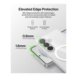 Belkin SheerForce Clear Series Magnetic Protective Phone Case for Samsung S26 - Clear MSB012HQCL