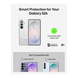 Belkin SheerForce Clear Series Magnetic Protective Phone Case for Samsung S26 - Clear MSB012HQCL