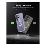 Belkin SheerForce Clear Series Magnetic Protective Phone Case for Samsung S26 Ultra - Clear MSB014HQCL