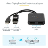 StarTech Dual DisplayPort Video Adapter MSTDP122DP