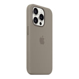 Apple iPhone 15 Pro Clay Silicone Case with MagSafe Support