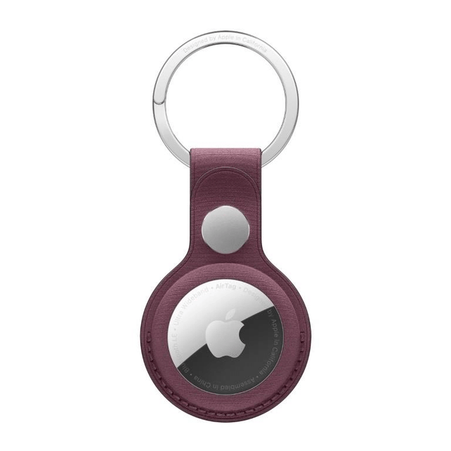 Apple FineWoven Key Ring for AirTag Mulberry MT2J3ZM/A