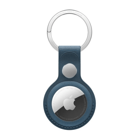 Apple FineWoven Key Ring for AirTag Pacific Blue MT2K3ZM/A