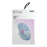 Rapoo Multi-Mode Wireless Mouse Blue and Pink MT560-Blue