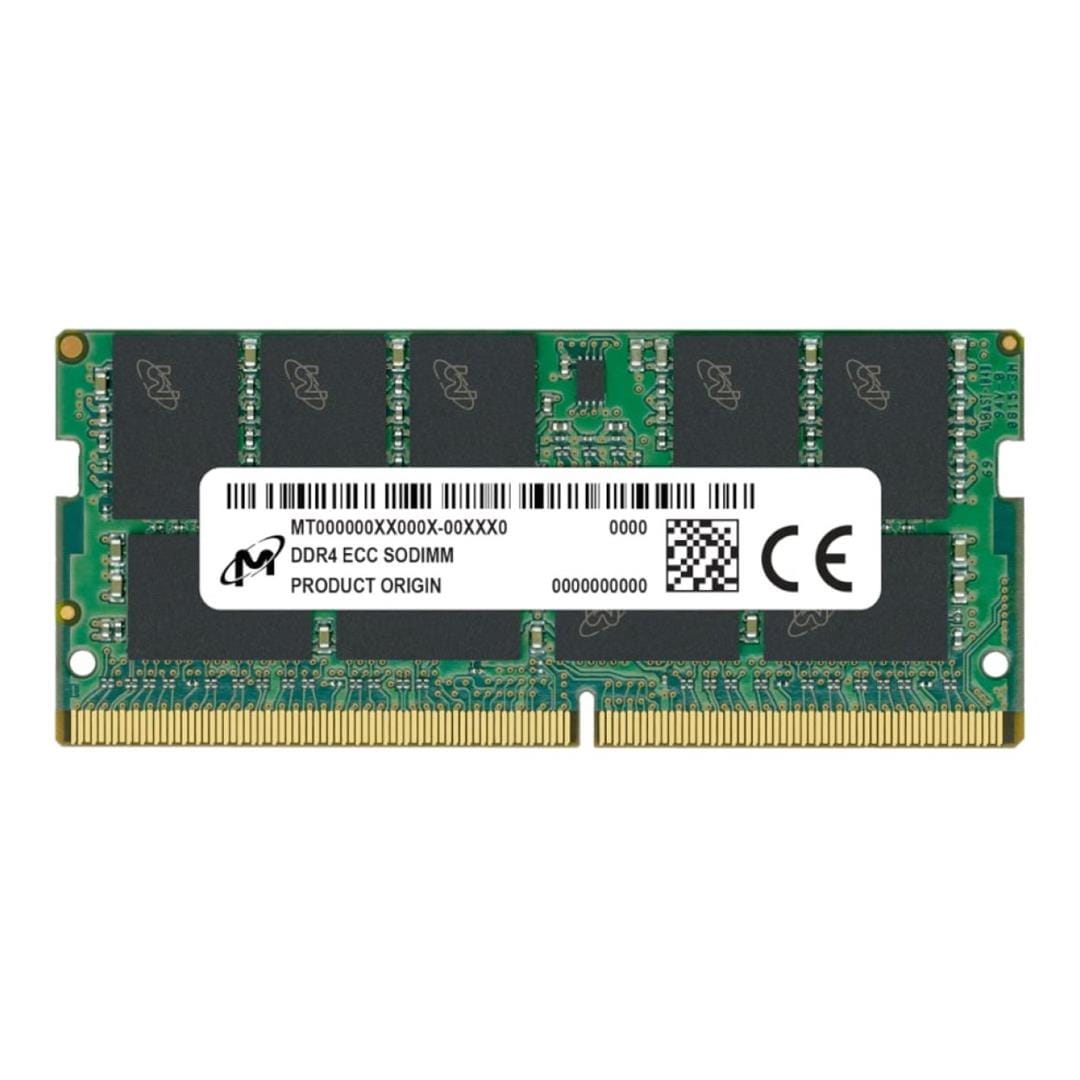 Micron 16GB DDR4 3200MHz ECC SO-DIMM Memory Module MTA9ASF2G72HZ-3G2R