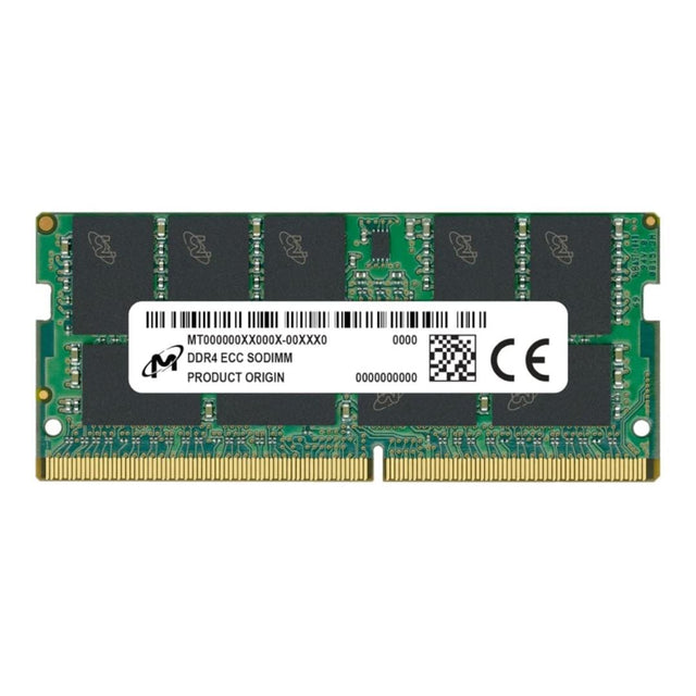 Micron 16GB DDR4 3200MHz ECC SO-DIMM Memory Module MTA9ASF2G72HZ-3G2R