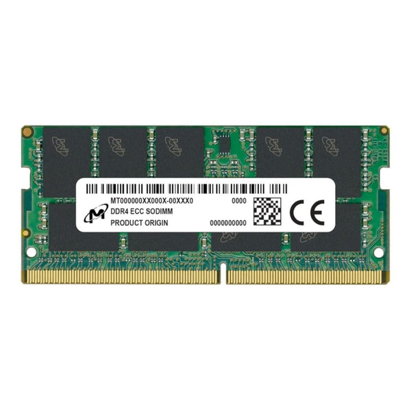 Micron 16GB DDR4 3200MHz ECC SO-DIMM Memory Module MTA9ASF2G72HZ