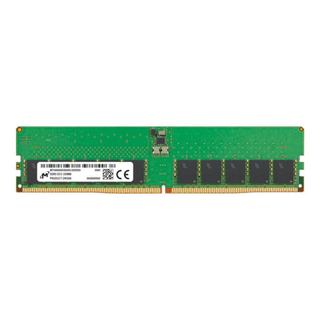 Micron 32GB 4800MHz DDR5 ECC UDIMM CL40 Server Memory Module MTC20C2085S1EC48BA1R
