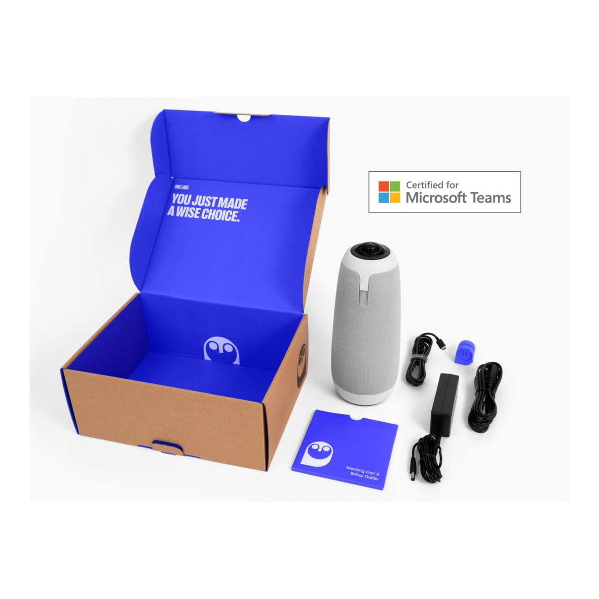 Owl Labs Meeting Owl 3 Video Conferencing Camera MTW300-2000
