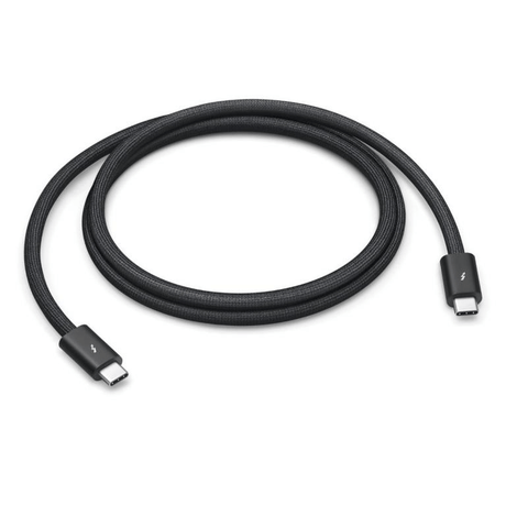 Apple Thunderbolt 4 Pro Braided Cable 1m Black MU883ZM/A