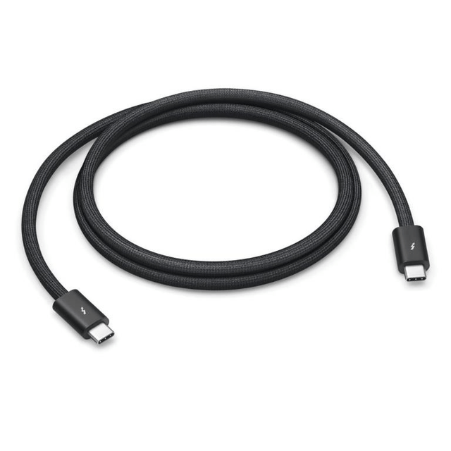 Apple Thunderbolt 4 Pro Braided Cable 1m Black MU883ZM/A