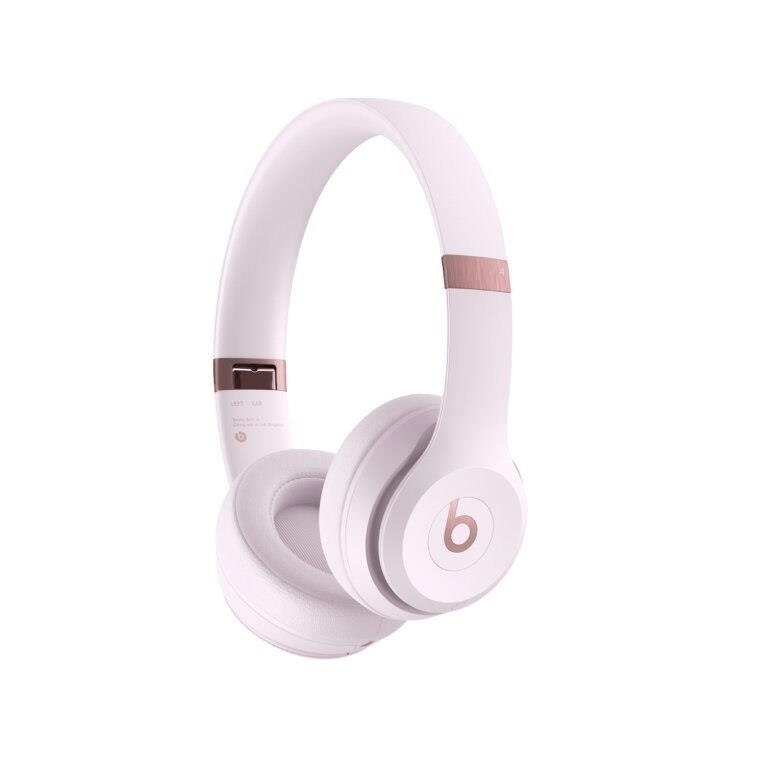 Beats Solo 4 クラウドピンク Beats Solo 4 Wireless Headphones Cloud Pink MUW33AE/A – FirstShop