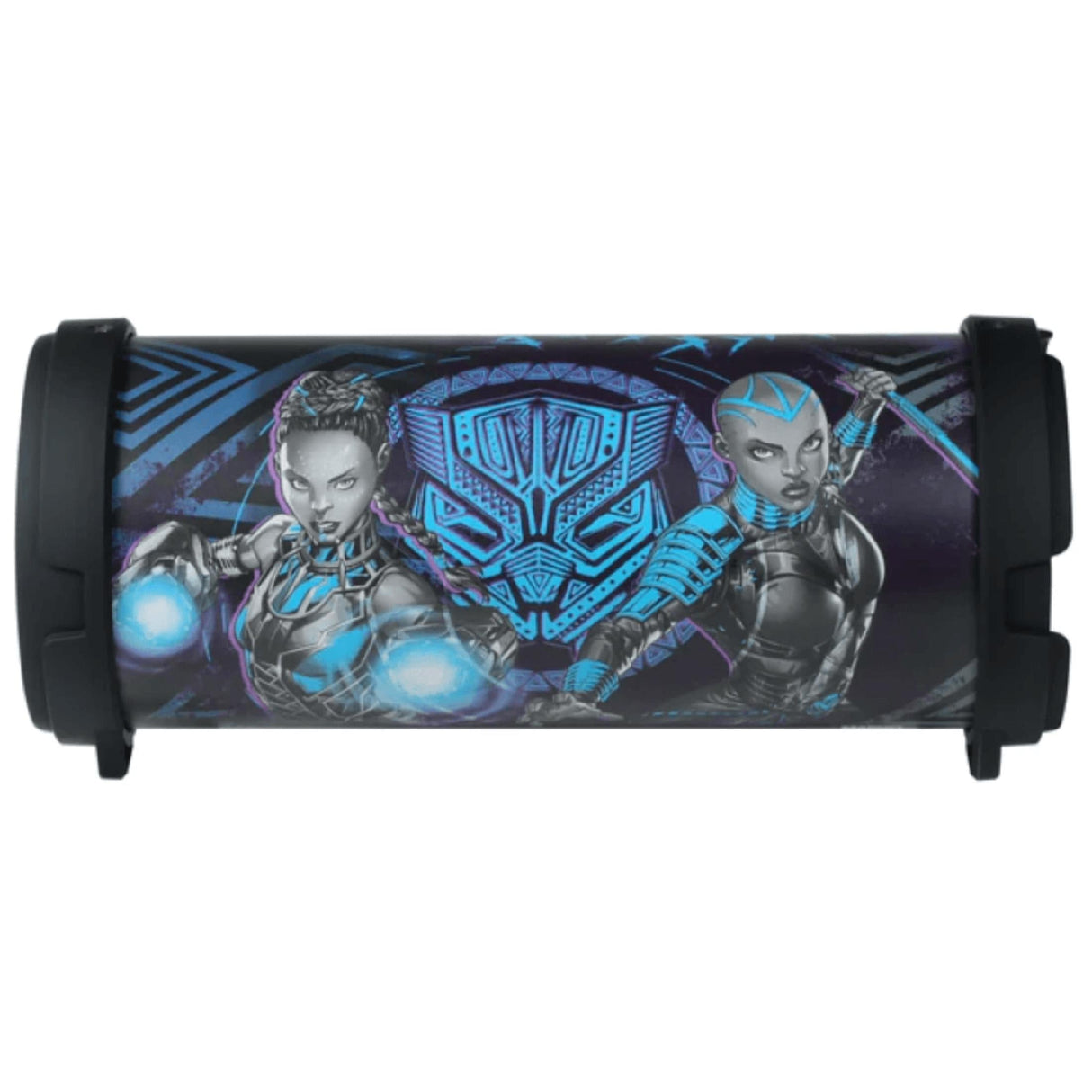 Volkano Marvel Mini Tube Bluetooth Speaker Black Panther MV-1003-BP1