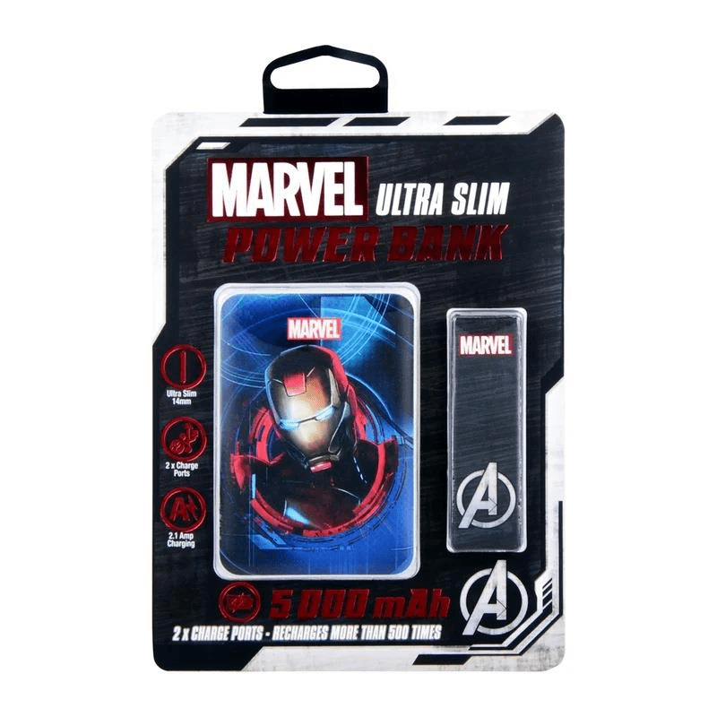 Disney Marvel 5000mAh Power Bank Ironman MV-9000-IM