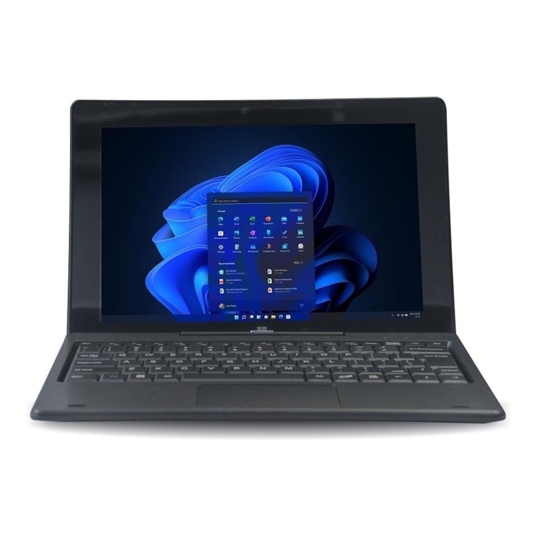 Mecer Xpress Executive MW10Q17 10.1-inch HD 2-in-1 Tablet - Intel Celeron N4020 128GB eMMC 4GB RAM Win 11 Pro