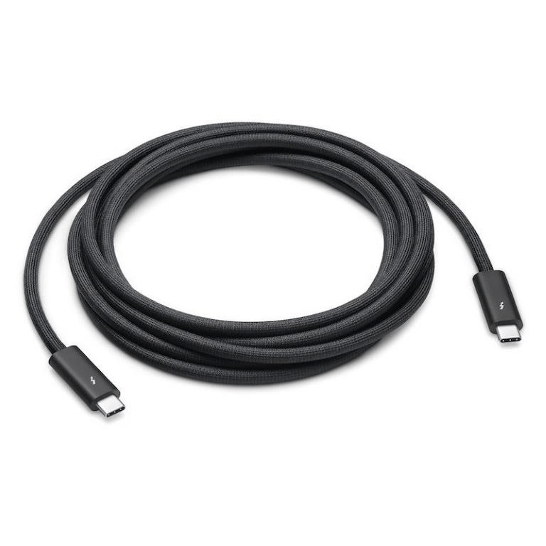 Apple Thunderbolt 4 Pro Braided Cable 3m Black MW5H3ZM/A