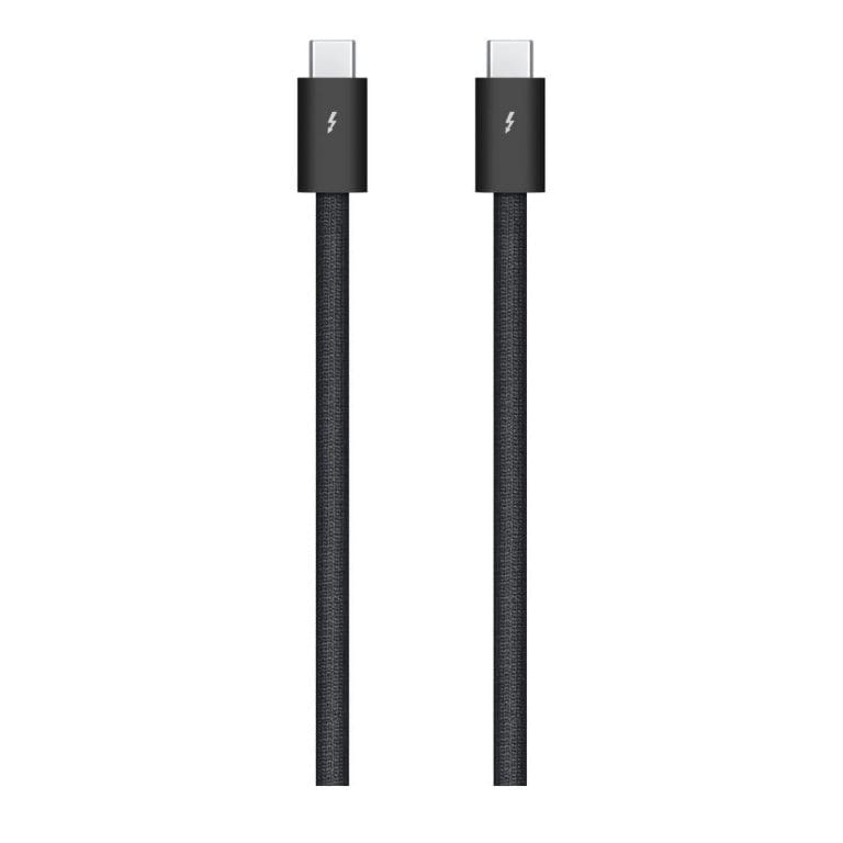 【新未開封／Apple純正品】Thunderbolt 4 Proケーブル（3m） Apple Thunderbolt 4 Pro Braided Cable 3m Black MW5H3ZM/A – FirstShop