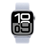 Apple Watch Series 10 GPS 42mm Silver Aluminium Case with Blue Cloud Sport Loop MWWD3QA/A