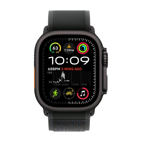 Apple Watch Ultra 2 GPS + Cellular 49mm Black Titanium Case with Black Trail Loop S/M