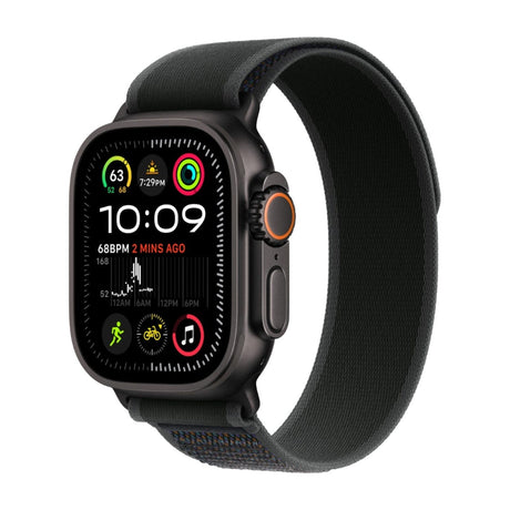 Apple Watch Ultra 2 GPS + Cellular 49mm Black Titanium Case with Black Trail Loop M/L
