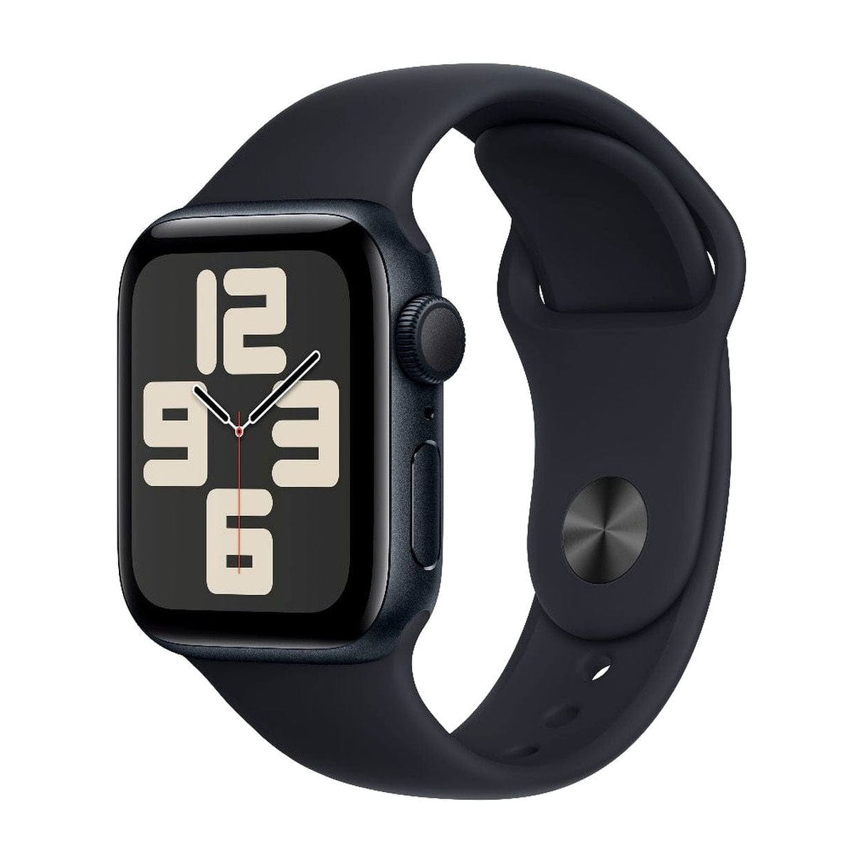 Apple Watch SE GPS 40mm Midnight Aluminium Case with Midnight Sport Band S/M