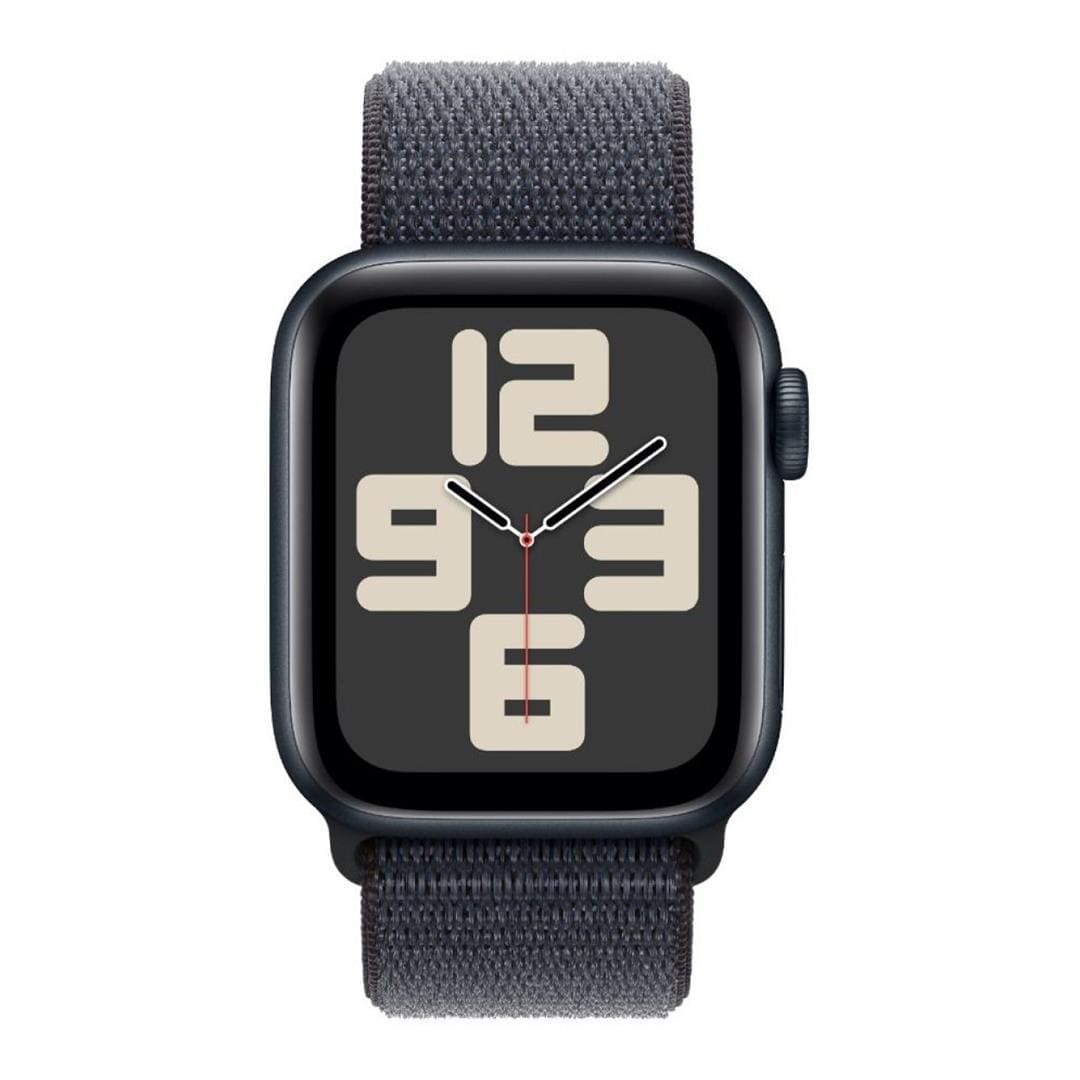 Apple Watch SE GPS 40mm Midnight Aluminium Case with Ink Sport Loop MXEA3QA/A