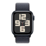 Apple Watch SE GPS 40mm Midnight Aluminium Case with Ink Sport Loop MXEA3QA/A