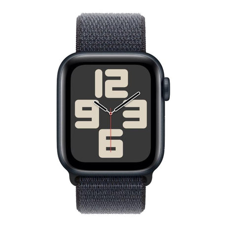 Apple Watch SE GPS 40mm Midnight Aluminium Case with Ink Sport Loop MXEA3QA/A