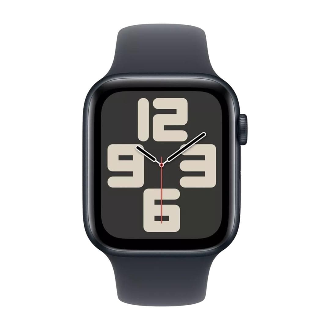 Apple Watch SE GPS 44mm Midnight Aluminium Case with Midnight Sport Band S/M