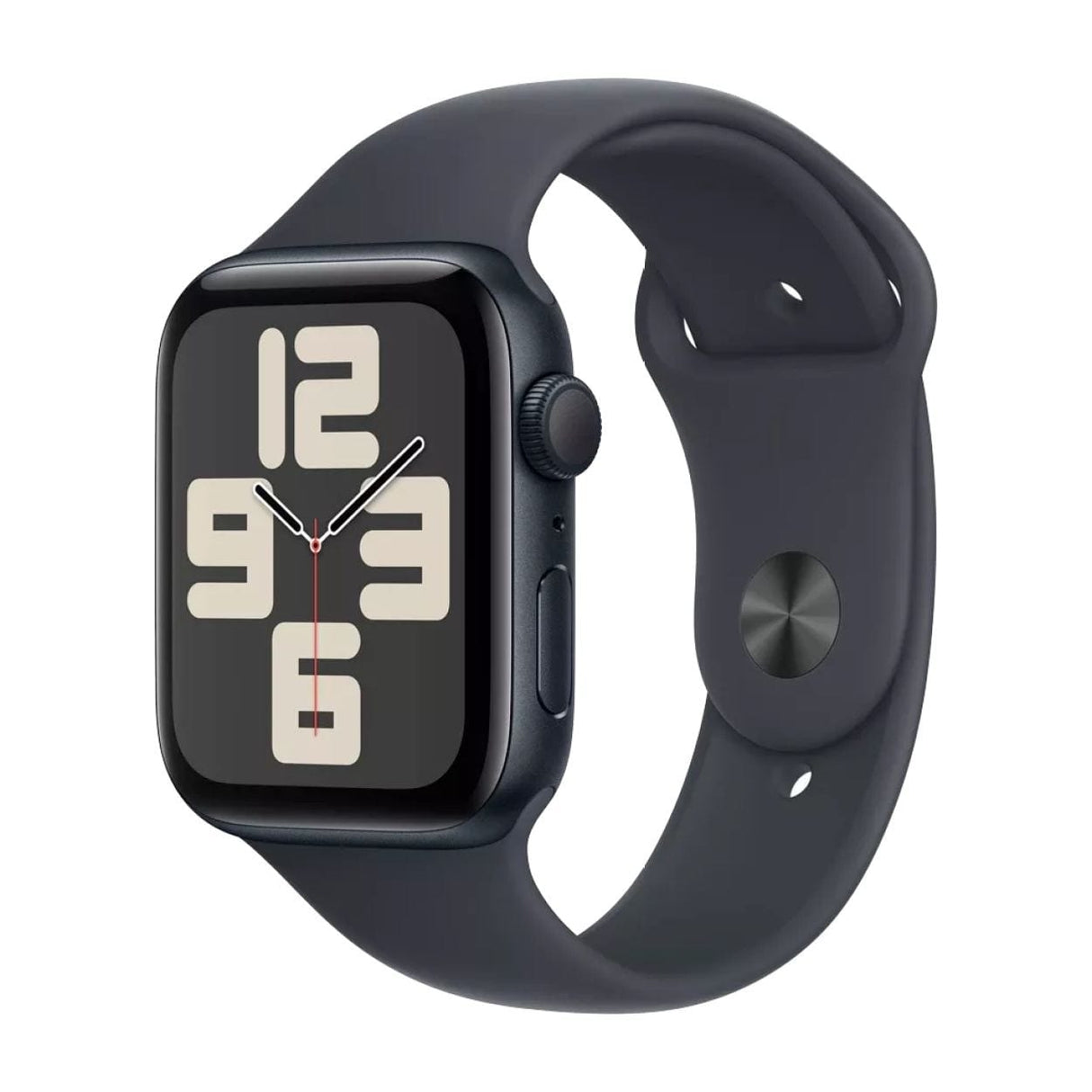 Apple Watch SE GPS 44mm Midnight Aluminium Case with Midnight Sport Band S/M