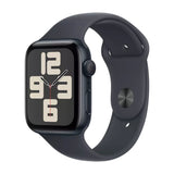 Apple Watch SE GPS 44mm Midnight Aluminium Case with Midnight Sport Band S/M
