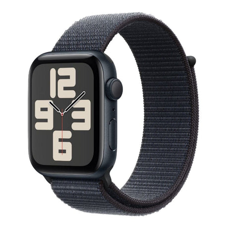 Apple Watch SE GPS 44mm Midnight Aluminium Case with Ink Sport Loop MXEP3QA/A